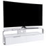 TV-ELEMENT 128/40/40 cm - Alufarben/Weiß, Design, Glas/Holzwerkstoff (128/40/40cm) TV-ELEMENT 128/40/40 cm - Alufarben/Weiß, Design, Glas/Holzwerkstoff (128/40/40cm)