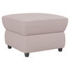 HOCKER in Textil Hellgrau  - Hellgrau/Schwarz, KONVENTIONELL, Kunststoff/Textil (68/45/68cm) - Livetastic