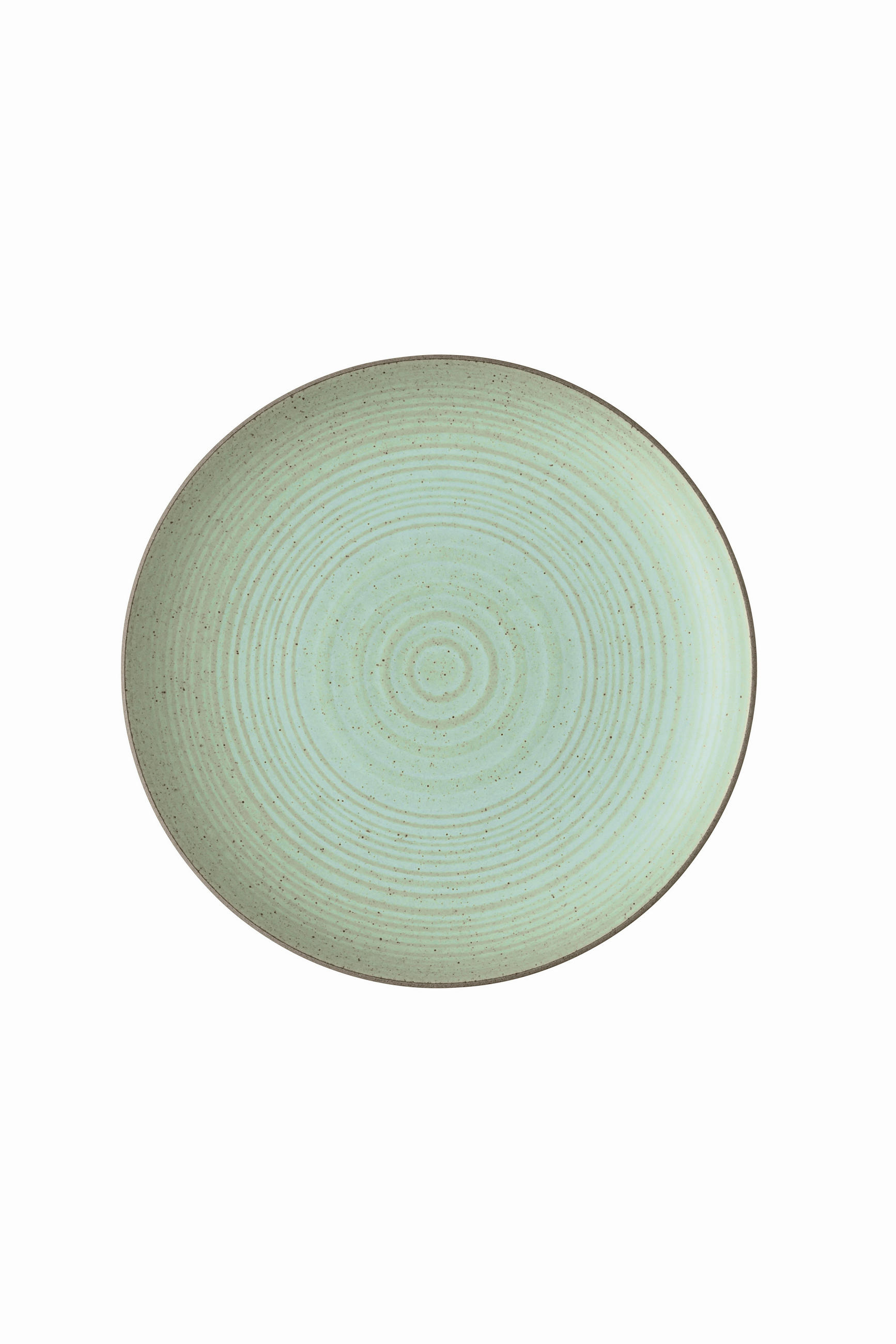 PLITVI KROŽNIK  Nature Leaf  22 cm       - zelena, Basics, keramika (22cm) - Thomas