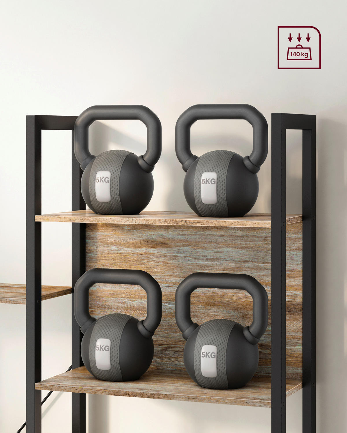 AKTENREGAL 158/166/24 cm  - Schwarz/Braun, Basics, Holzwerkstoff (158/166/24cm) - Boxxx