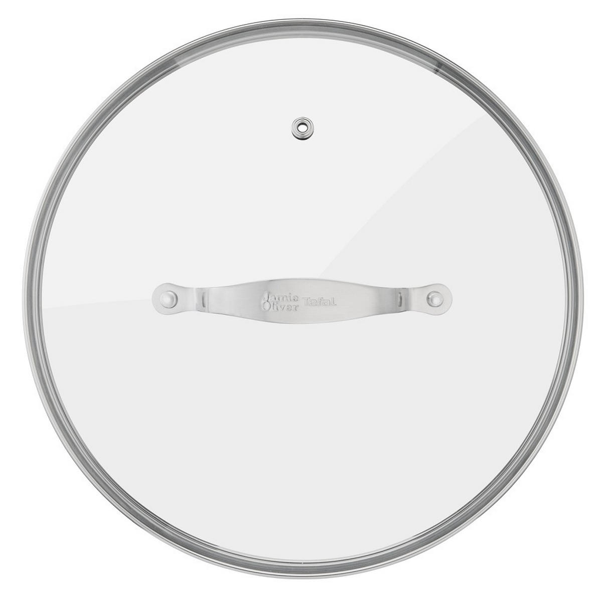 SCHMORPFANNE Jamie Oliver COOK SMART 25 cm  - Chromfarben, Basics, Glas/Metall (25cm) - Tefal