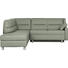 WOHNLANDSCHAFT in Leder Grau - Alufarben/Grau, KONVENTIONELL, Leder/Metall (208/223cm) - Sedda WOHNLANDSCHAFT in Leder Grau - Alufarben/Grau, KONVENTIONELL, Leder/Metall (208/223cm) - Sedda