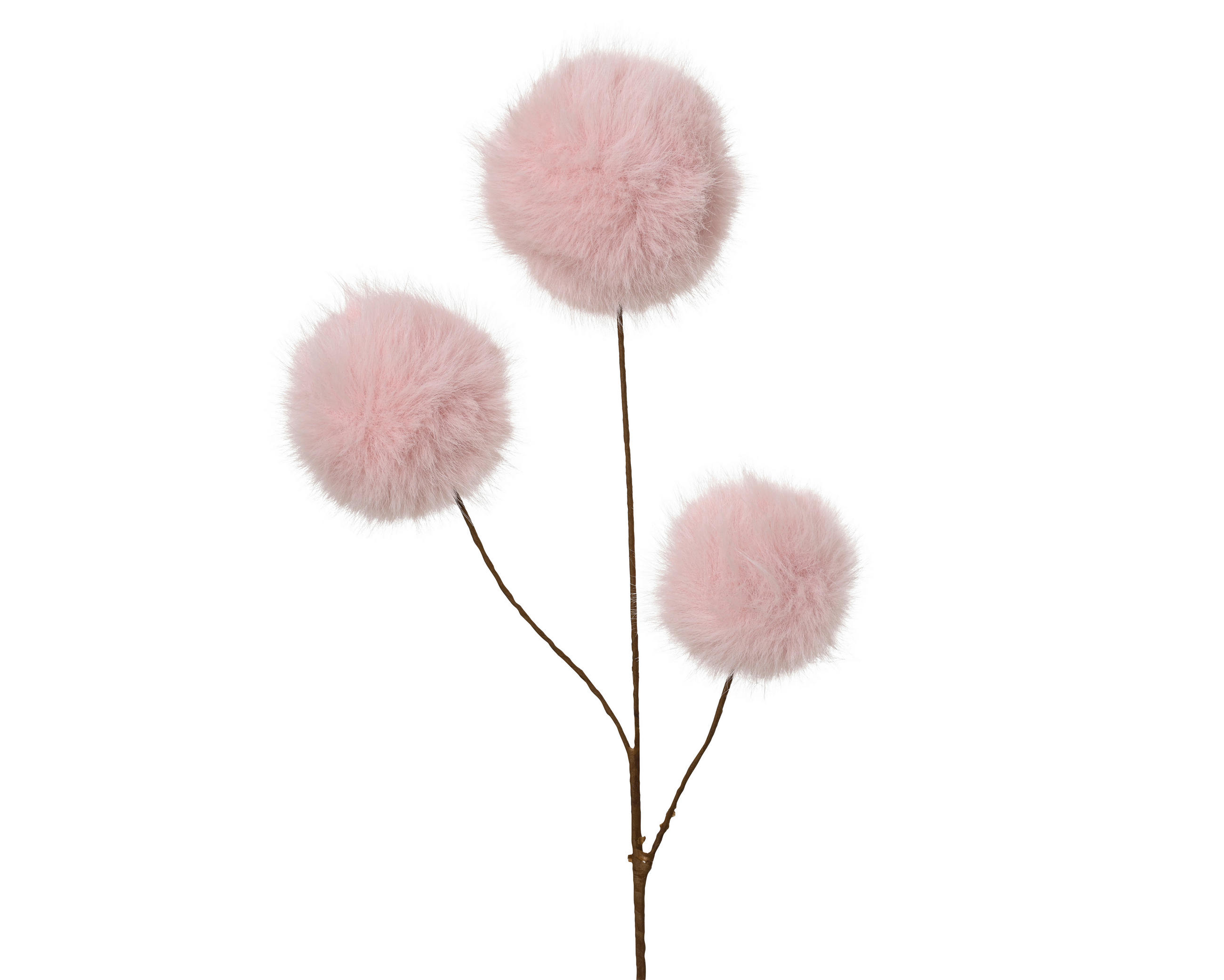DEKORATIONSKVIST  - ljusrosa, Basics, plast (12/12/70cm)