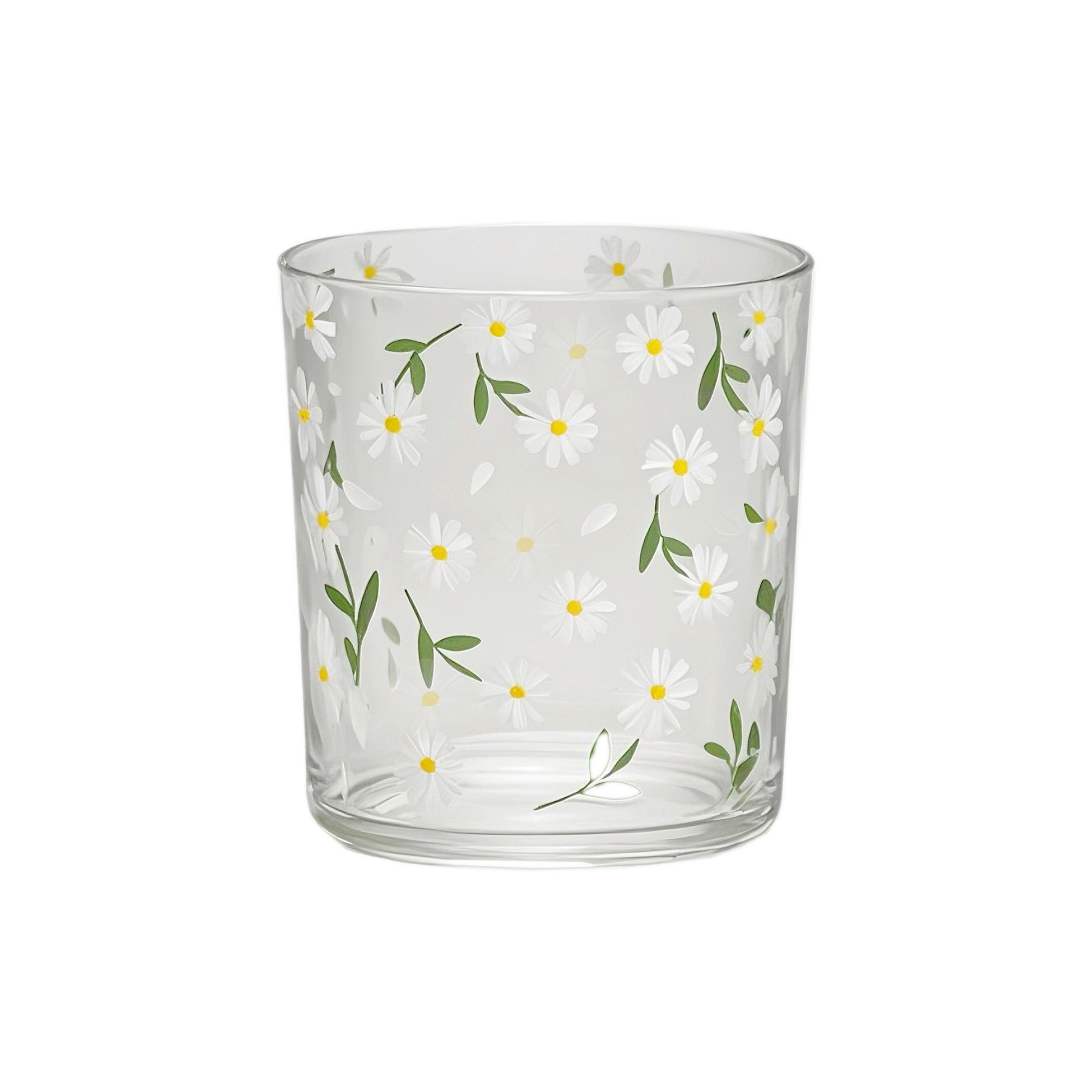 VÄRMELJUSGLAS  - vit/grön, Lifestyle, glas (7,3/8cm)