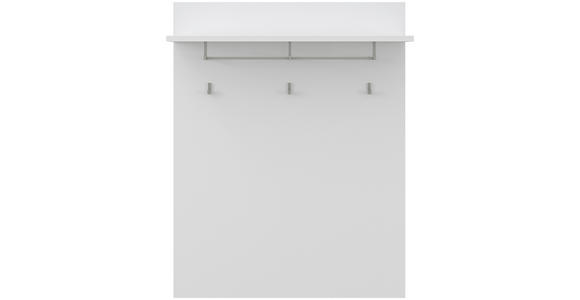 GARDEROBENPANEEL in 92,4/130/27 cm - Weiß, KONVENTIONELL, Holzwerkstoff (92,4/130/27cm) - Xora