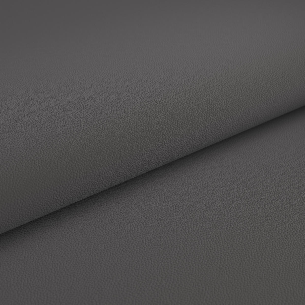 DREHSTUHL Grau, Schwarz, Dunkelbraun  - Dunkelbraun/Schwarz, MODERN, Leder/Kunststoff (70/103-115/70cm)