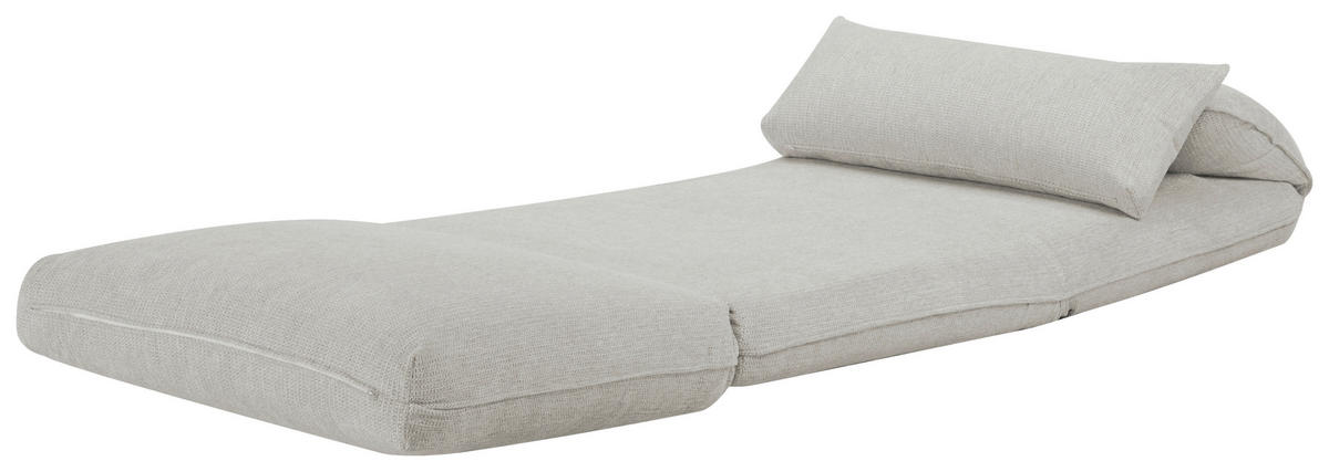 SCHLAFSESSEL in Cord Beige  - Beige, Design, Textil/Metall (78/72/85cm) - Livetastic