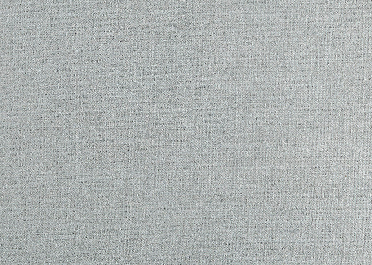 BIGSOFA  in Flachgewebe, Leinenoptik Silberfarben  - Silberfarben/Schwarz, Design, Textil/Metall (262/66/113cm) - Belluti