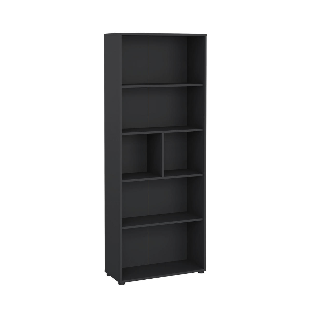 REGAL Grau  - Grau, MODERN, Holzwerkstoff (79,6/204,7/34,3cm) - MID.YOU