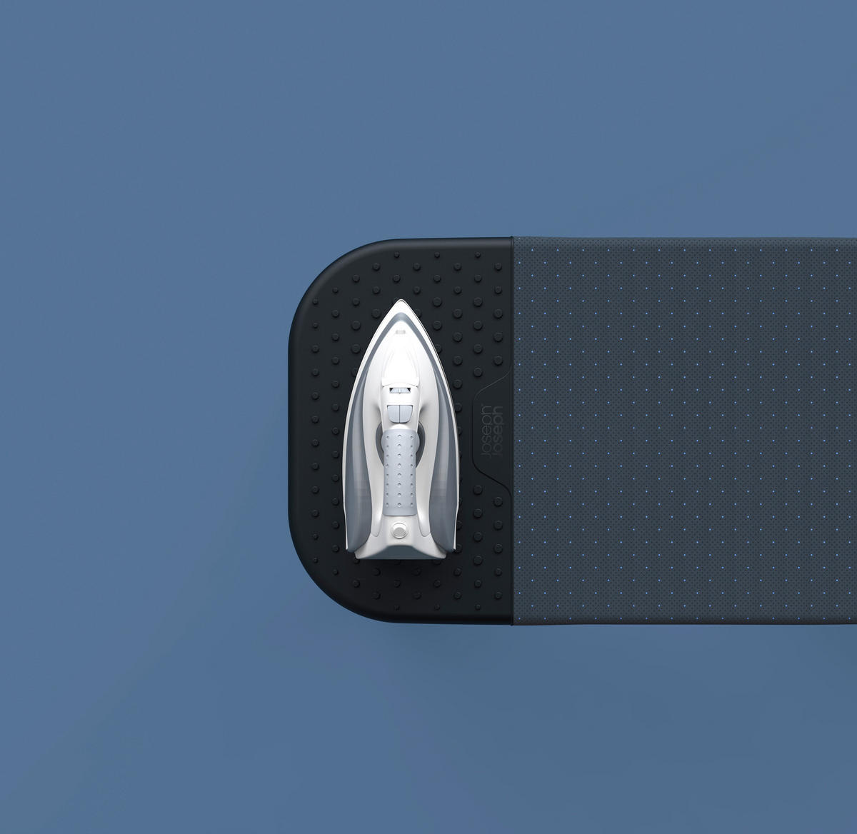 LIKALNA DESKA - temno modra, Basics, tekstil (38/136/8,5cm) - Joseph Joseph