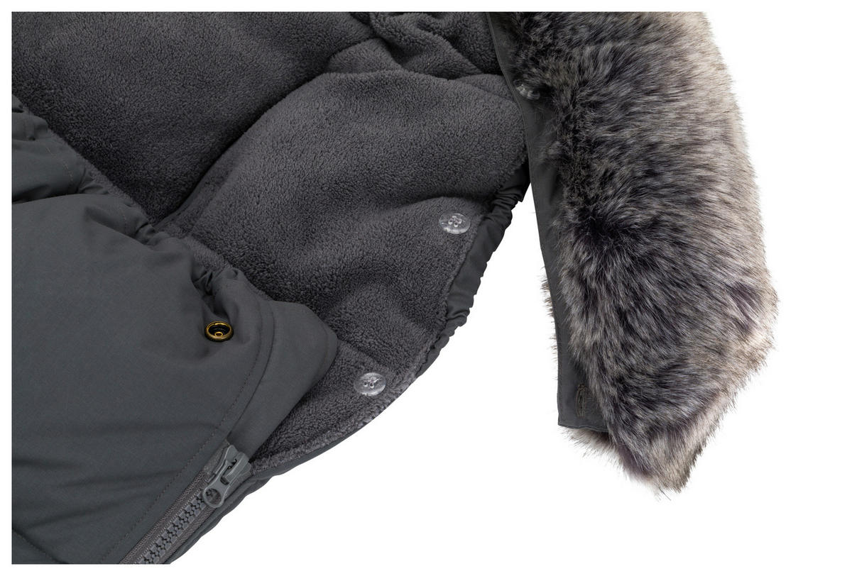 FUSSSACK TRENDY L  - Grau, Basics, Kunststoff (50/100cm) - Jimmylee