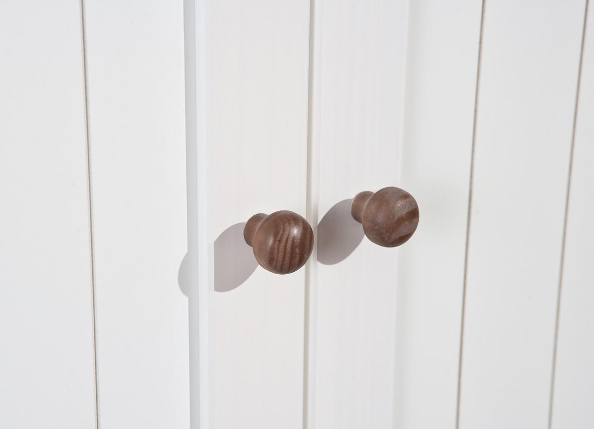KOMMODE  in 90/86/45 cm  - Weiß/Braun, LIFESTYLE, Holz (90/86/45cm) - MID.YOU