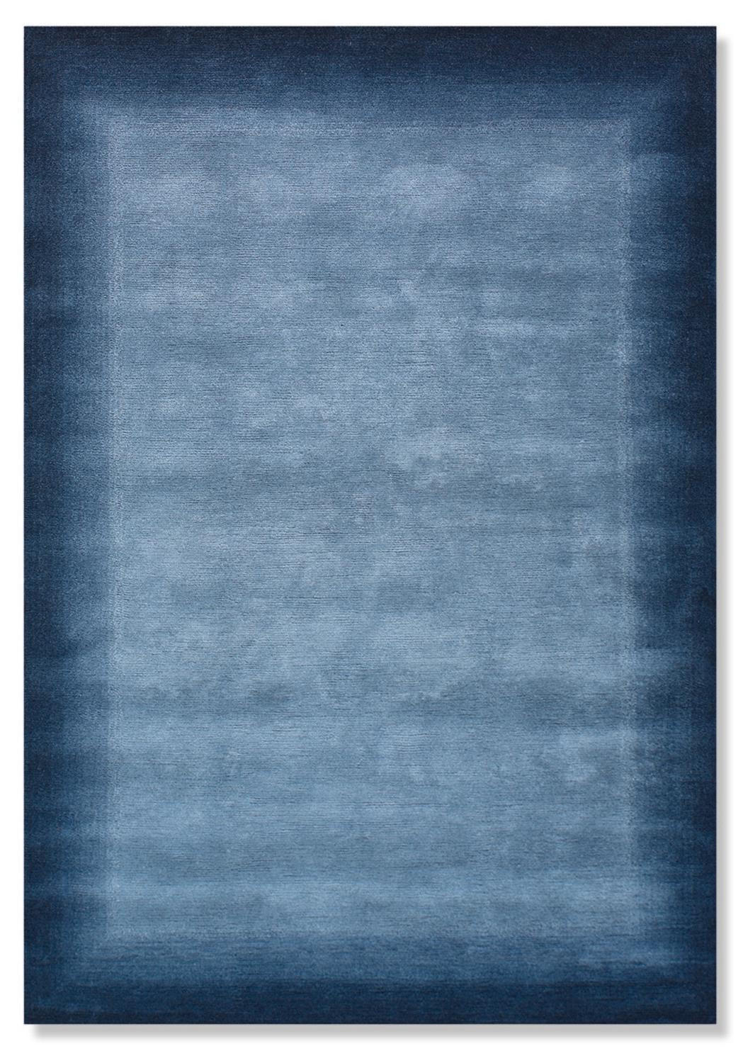 WOLLTEPPICH 70/140 cm Vinciano Tami  - Blau, Basics, Textil (70/140cm) - Cazaris