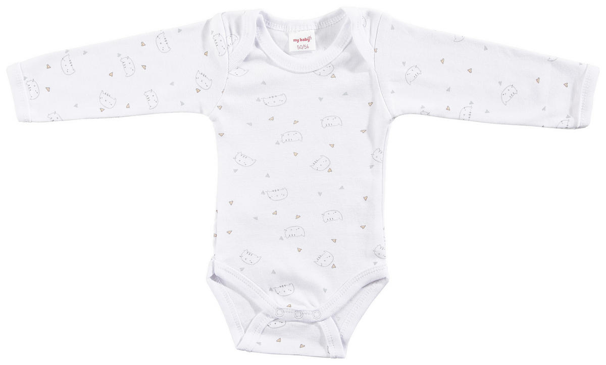 BABYBODY-SET  - Taupe/Gelb, Basics, Textil (86/92null) - My Baby Lou