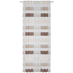 FERTIGVORHANG  halbtransparent   140/245 cm  - Taupe, Basics, Textil (140/245cm) - Dieter Knoll