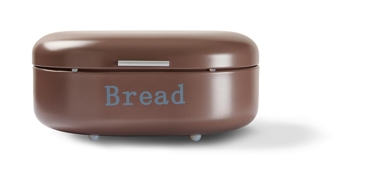 CHLEBNÍK - barvy stříbra/průhledné, Konvenční, kov/plast (40,5/26,5/18,8cm) - Homeware Profession.