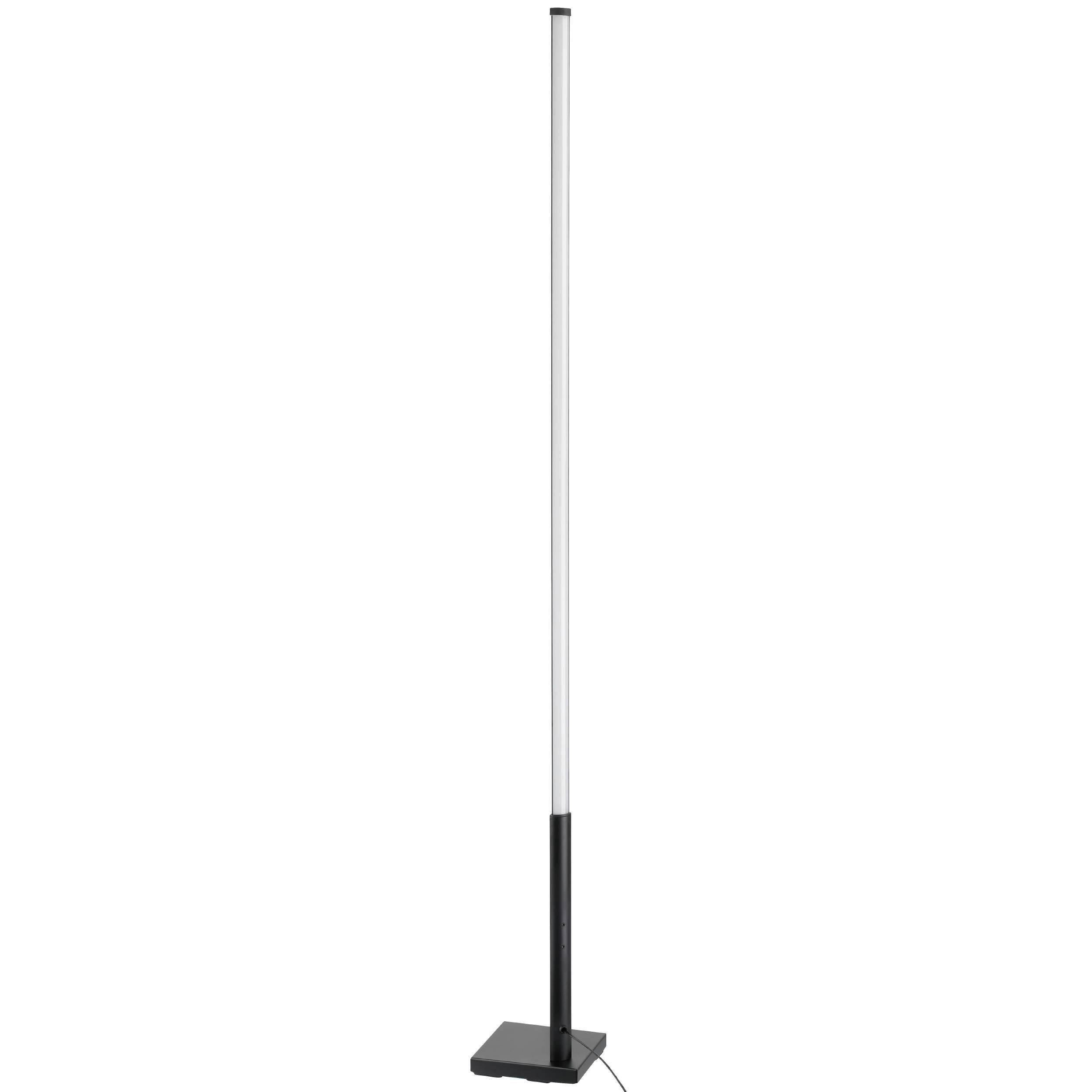 STEHLEUCHTE 2/2/150 cm    - Schwarz/Weiß, Basics, Kunststoff/Metall (2/2/150cm) - Eglo