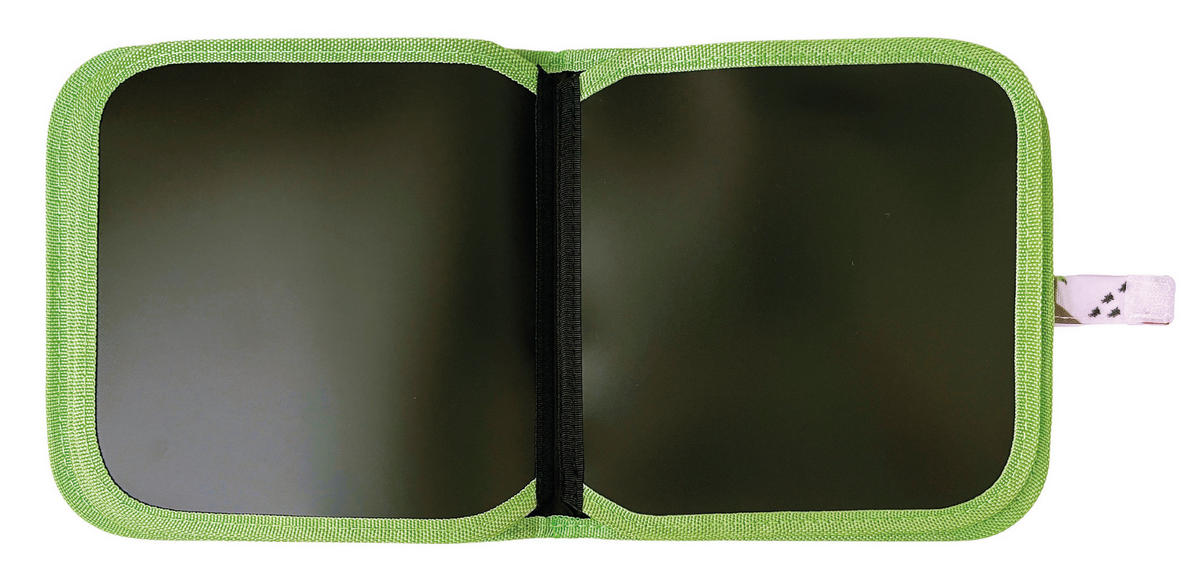 KREIDEMALBUCH-SET WALD - Weiß/Grün, Trend (21/2/21cm)