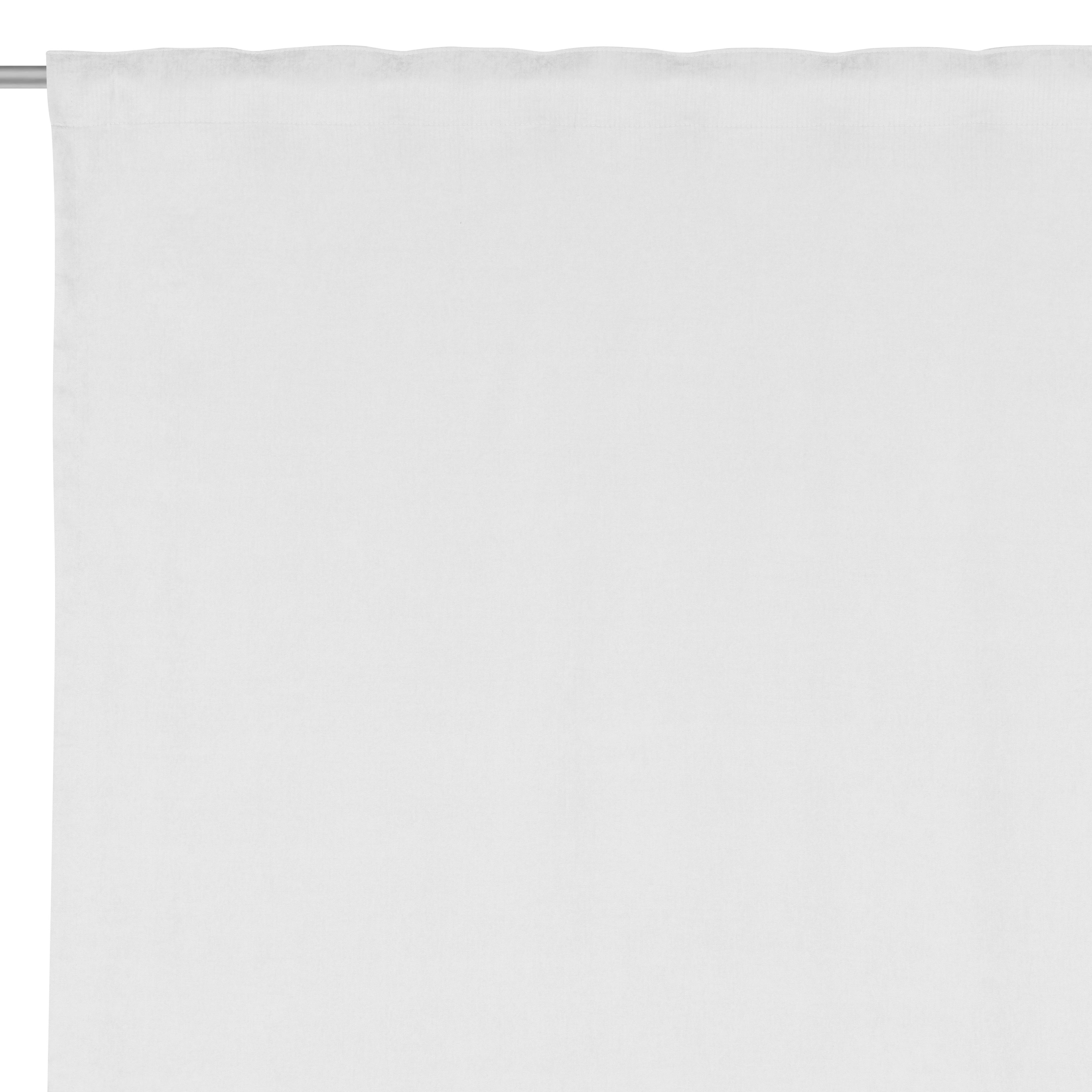 FERTIGVORHANG Harmony blickdicht 140/245 cm   - Weiß, Basics, Textil (140/245cm) - Esposa