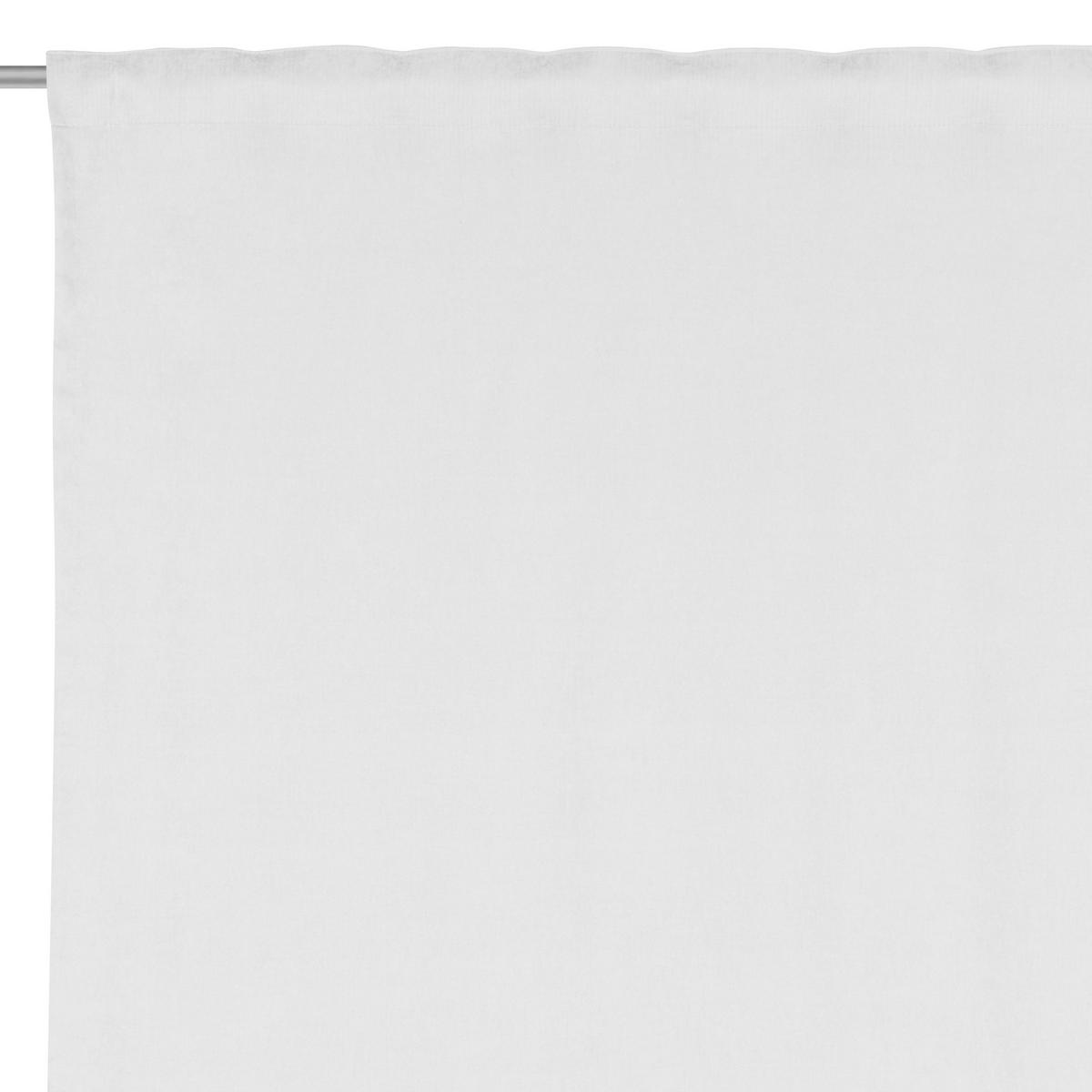 KÉSZFÜGGÖNY részben fényzáró  - fehér, Basics, textil (140/245cm) - Esposa