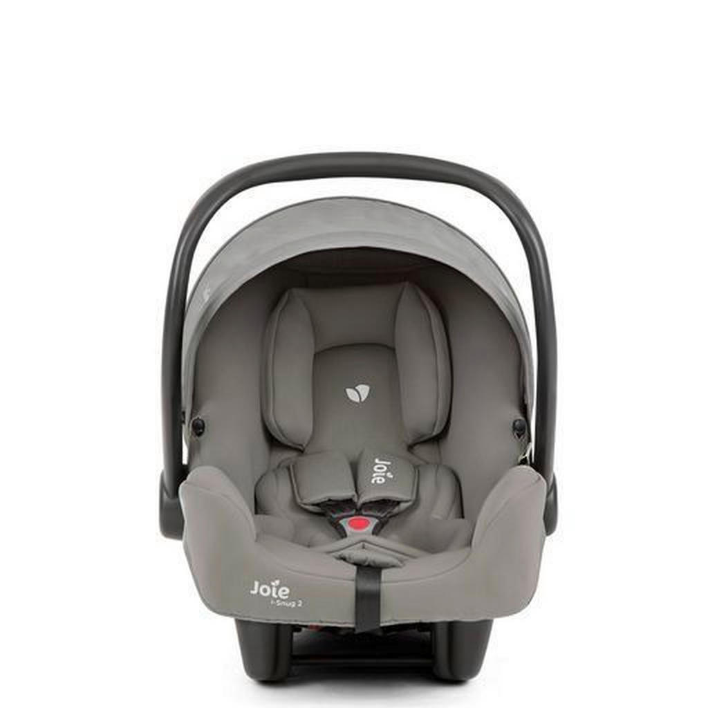 Thumbnail - Joie Babyschale i-Snug 2, Grau, Textil, 44x55x67 cm, ECE R 129 i-Size, abnehmbarer und waschbarer Bezug, ergonomischer T...