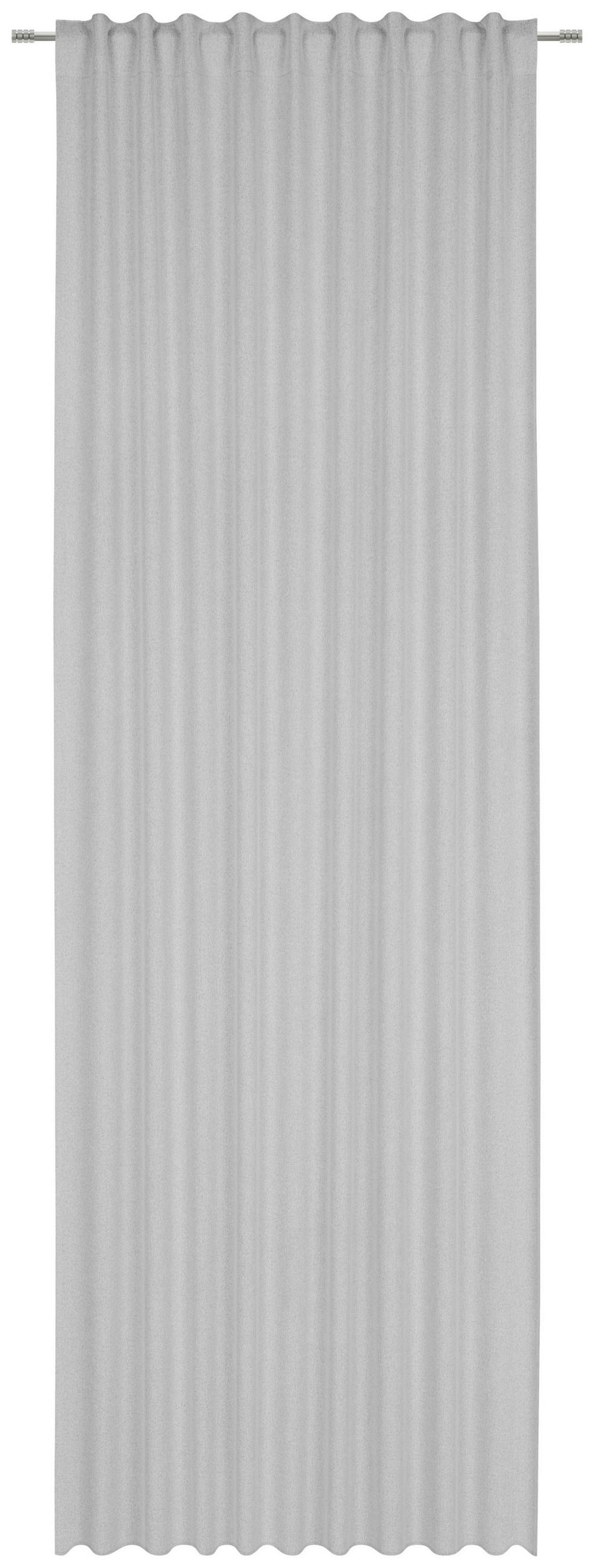 HOTOVÝ ZÁVES, black-out (neprepúšťa svetlo), 135/300 cm - sivá, Konventionell, textil (135/300cm) - Esposa
