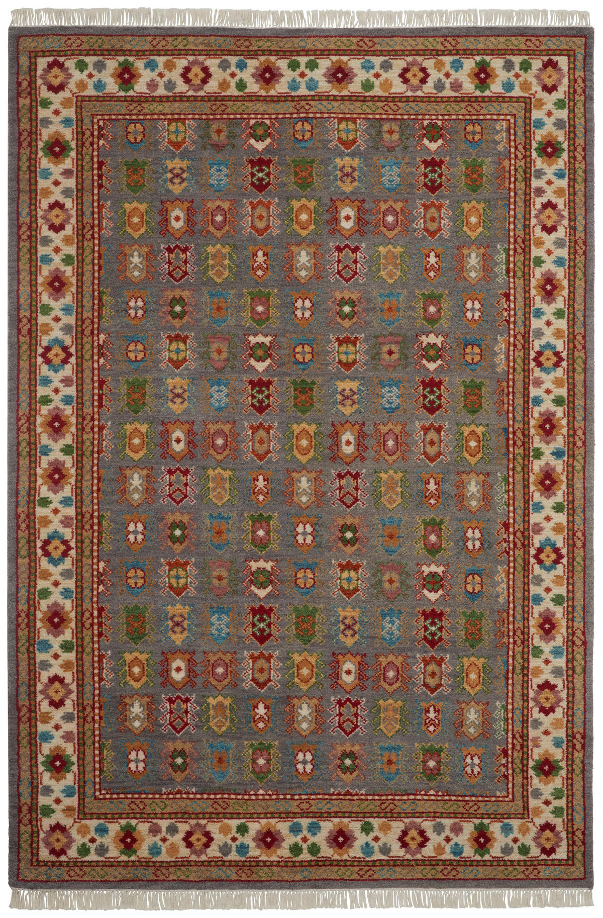 Covor Oriental  Tschi Tschi Grey  - gri, Lifestyle, textil (120/180cm) - Cazaris