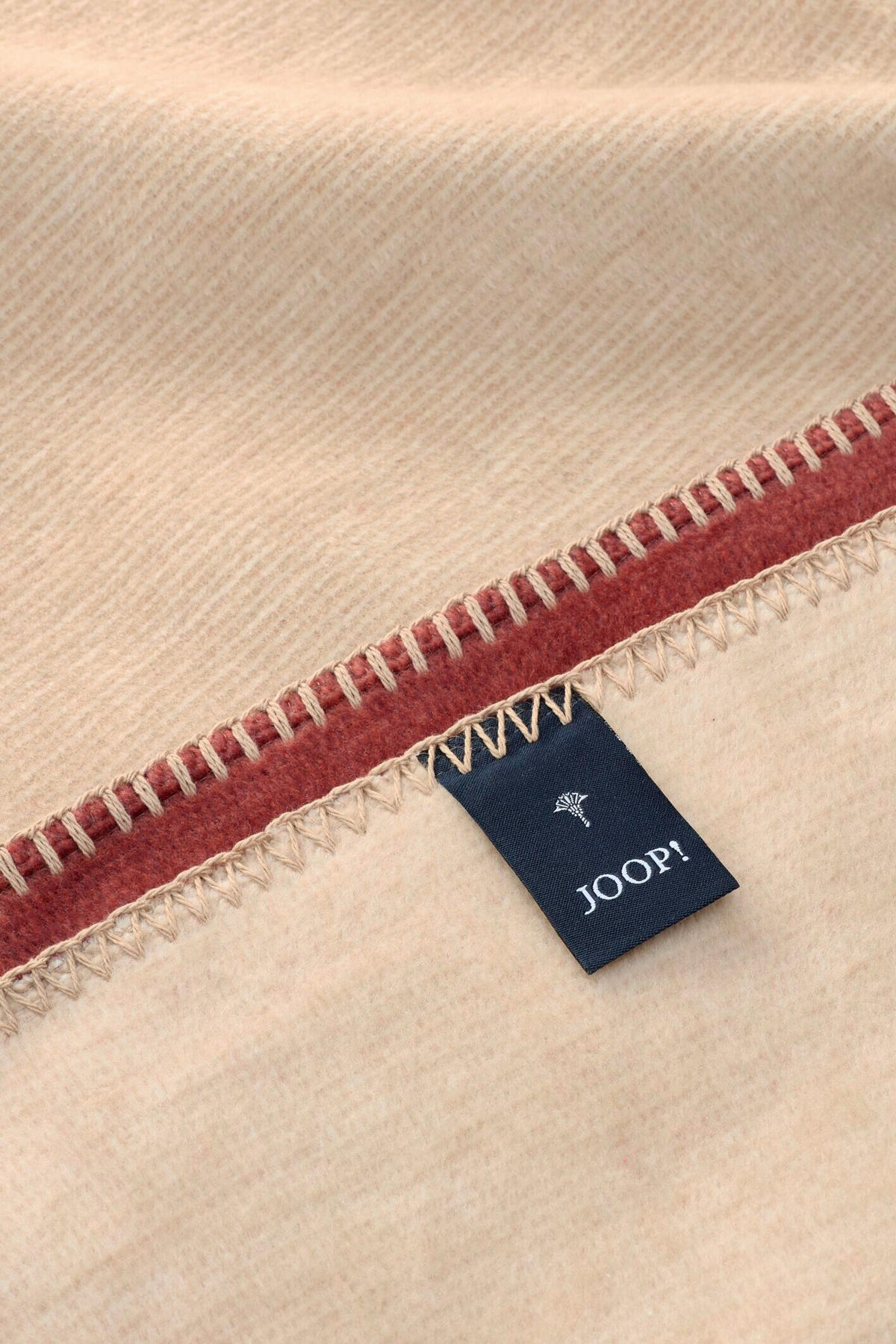 WOHNDECKE JOOP! DOUBLEFACE-MELANGE 150/200 cm  - Terracotta, Basics, Textil (150/200cm) - Joop!