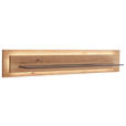 WANDBOARD  150/26/24 cm  - Wildeiche, Design, Glas/Holz (150/26/24cm) - Novel