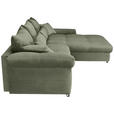Freisteller von Carryhome ECKSOFA Olivgrün Cord.