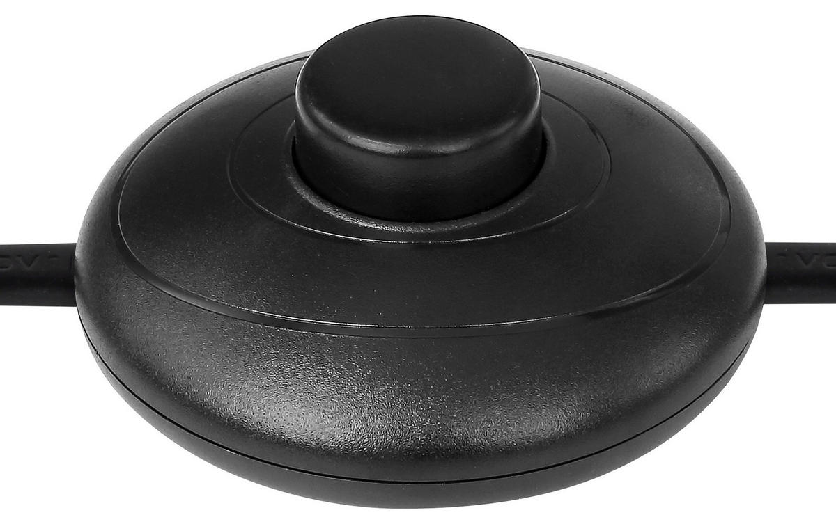 STEHLEUCHTE - Schwarz, Basics, Metall (30,5/25/161cm) - Globo