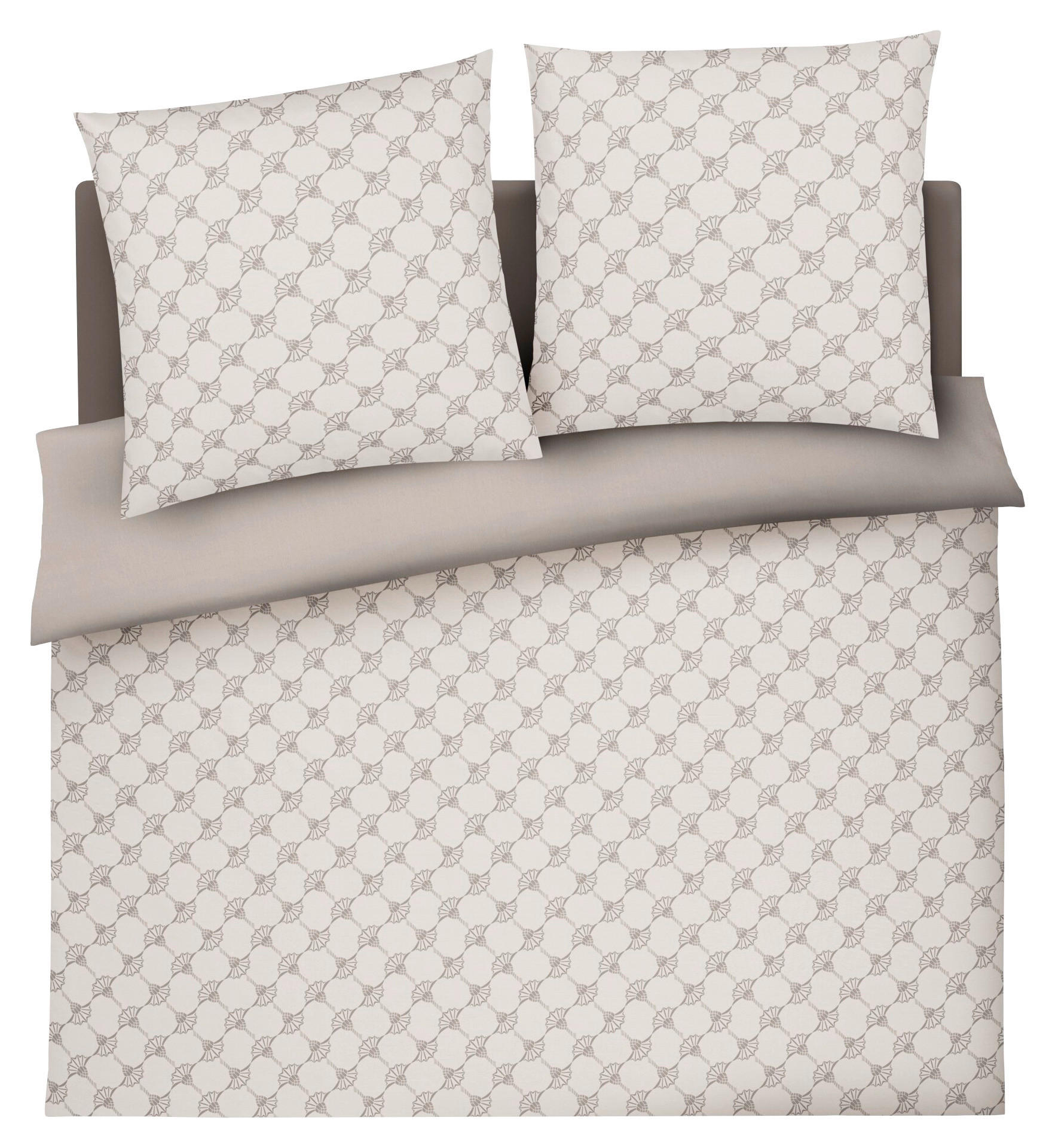 WENDEBETTWÄSCHE Makosatin 200/200 cm  - Creme, Design, Textil (200/200cm) - Joop!