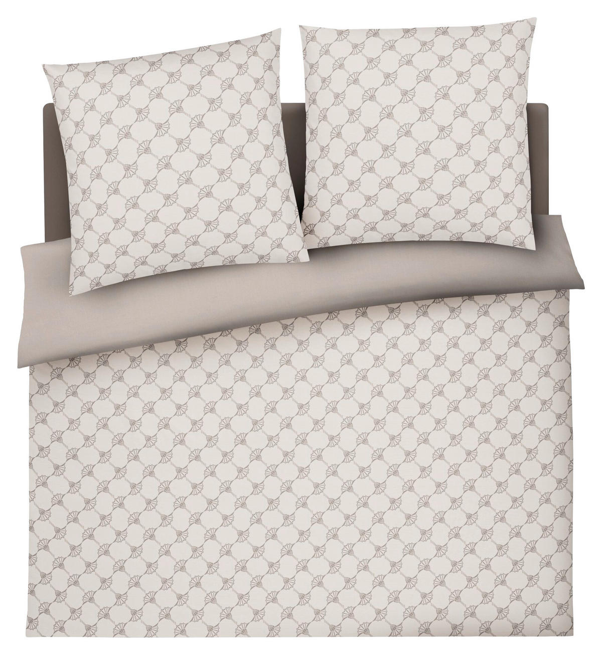 WENDEBETTWÄSCHE Makosatin 200/200 cm  - Creme, Design, Textil (200/200cm) - Joop!