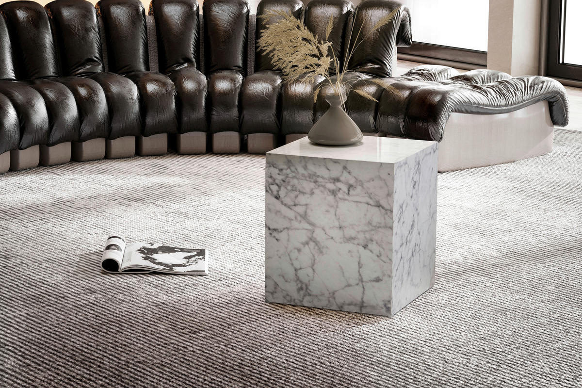 COUCHTISCH in Holzwerkstoff 40/40/45 cm   - Weiss Hochglanz, Lifestyle, Holzwerkstoff (40/40/45cm) - Livetastic