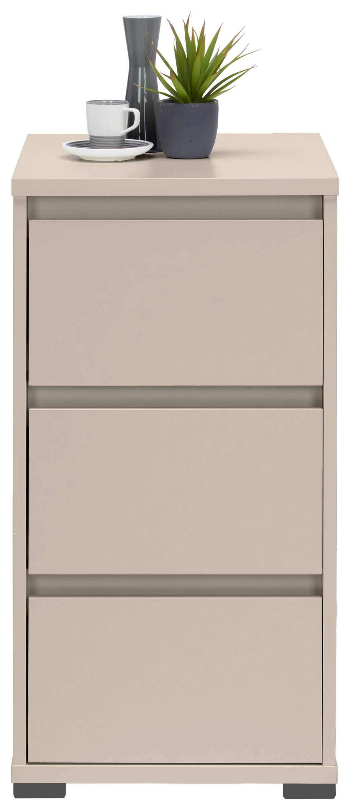 NACHTSCHRANK 40,1/78,9/48 cm  - Kaschmir/Anthrazit, Design, Holzwerkstoff/Kunststoff (40,1/78,9/48cm) - Carryhome