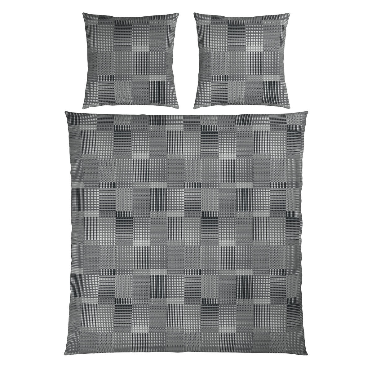 BETTWÄSCHE Flanell 200/200 cm  - Grau, Textil (200/200cm) - Novel