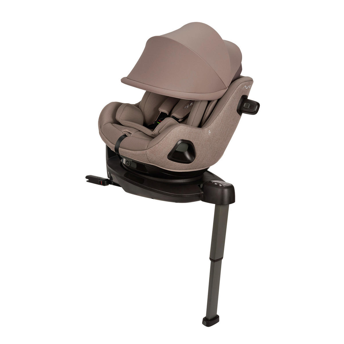 REBOARDER-KINDERSITZ PRUU aire  - Hellbraun/Dunkelgrün, Basics, Kunststoff/Textil (46/45-80/71,5-76,5cm) - Nuna