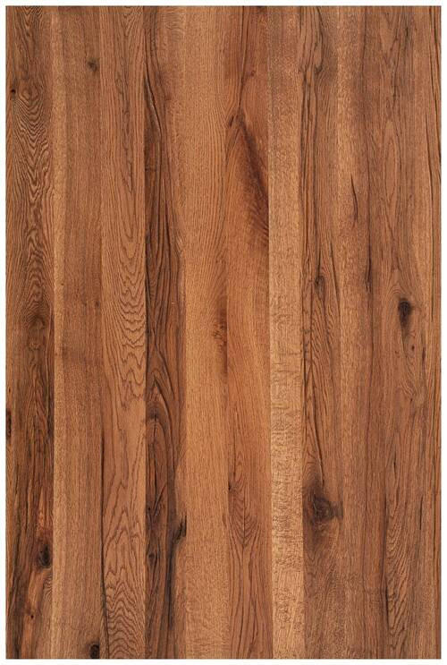 TISCHPLATTE Eiche massiv Eichefarben  - Eichefarben, Design, Holz (160/90/6cm) - Waldwelt