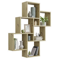 WANDREGAL Eiche Artisan  - Eiche Artisan, KONVENTIONELL, Holzwerkstoff (82/95/16cm) - MID.YOU