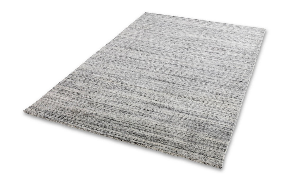 HANDWEBTEPPICH 170/240 cm Anthrazit  - Anthrazit, KONVENTIONELL, Textil (170/240cm) - Schöner Wohnen
