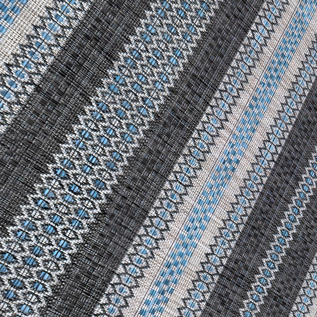 OUTDOORTEPPICH 160/230 cm Sunny Schwarz  - Schwarz, Design, Textil (160/230cm) - Novel