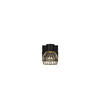 STRAHLER ARDON 9/16 cm   - Goldfarben/Schwarz, MODERN, Metall (9/16cm)