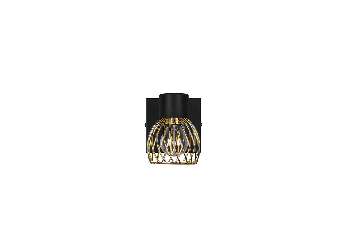 SPOTLIGHT ARDON 9/16 cm   - svart/guldfärgad, Modern, metall (9/16cm)