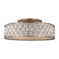 TAKLAMPA Elstead Lucia 76.2/27.3 cm  - silver, Klassisk, metall/glas (76.2/27.3cm) - Elstead Lighting