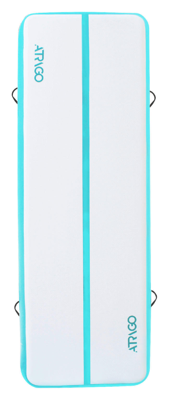 GYMNASTIKMATTE AGM 21  - Türkis/Weiß, KONVENTIONELL (300/100/20cm) - Atrigo