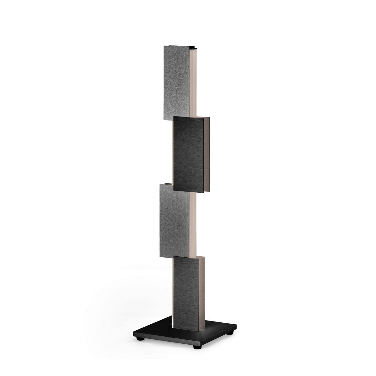 LED-TISCHLEUCHTE Creo 16/60/16 cm  - Schwarz, Design, Metall (16/60/16cm) - Grossmann