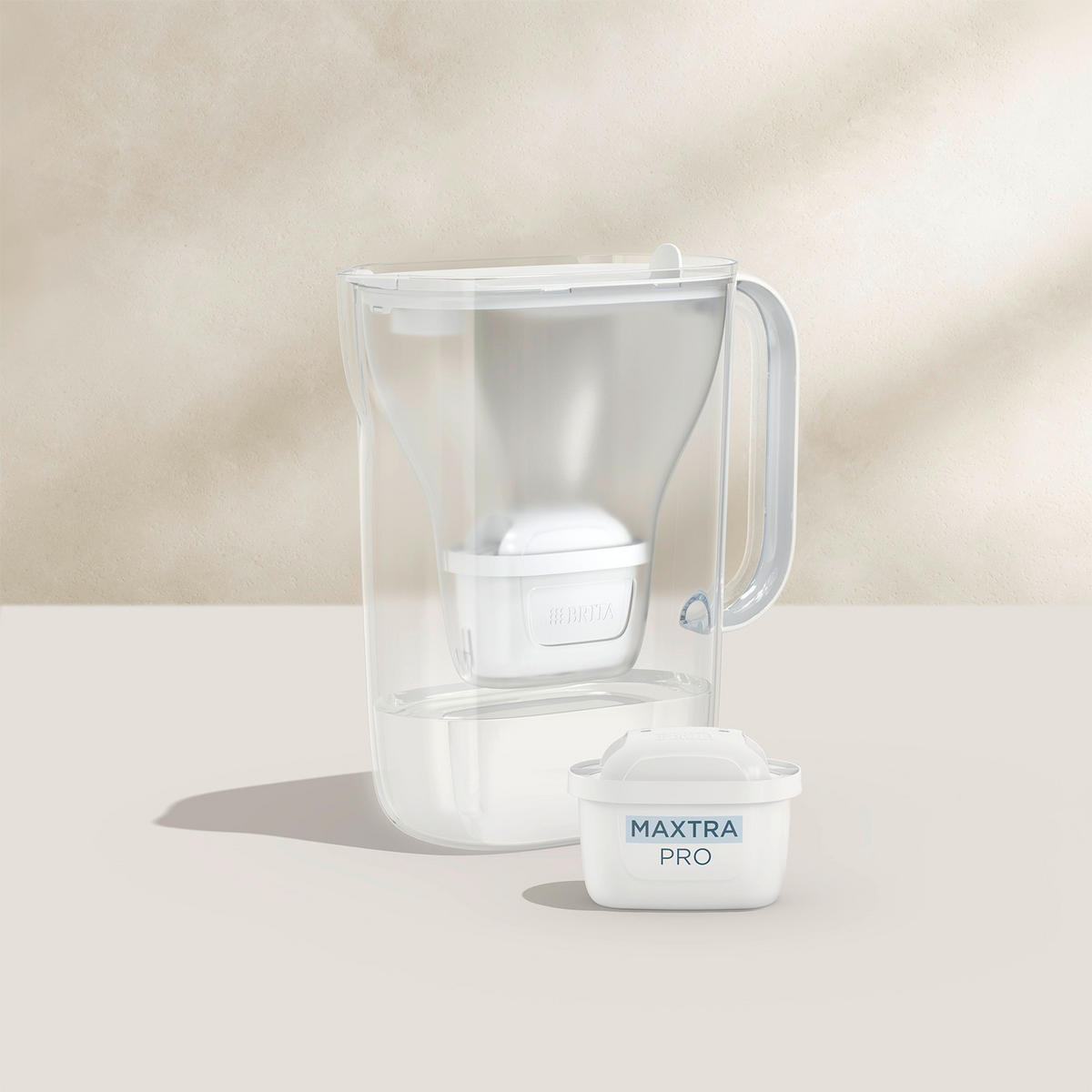 VRČ  Style   - bela/visoki sijaj, Basics, umetna masa (2,4l) - Brita