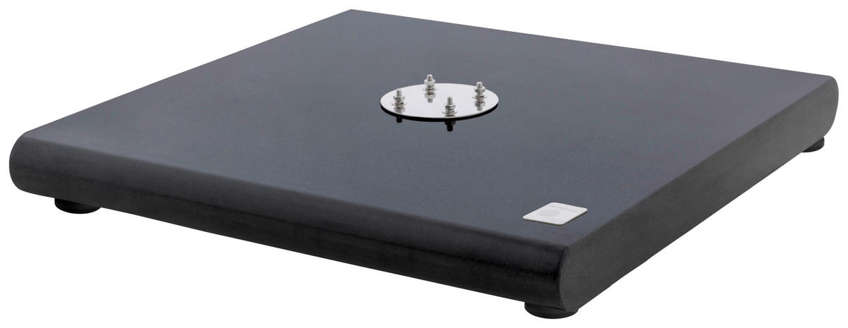 SONNENSCHIRMSTÄNDER - Schwarz, KONVENTIONELL, Stein (80/80/20cm) - KNIRPS