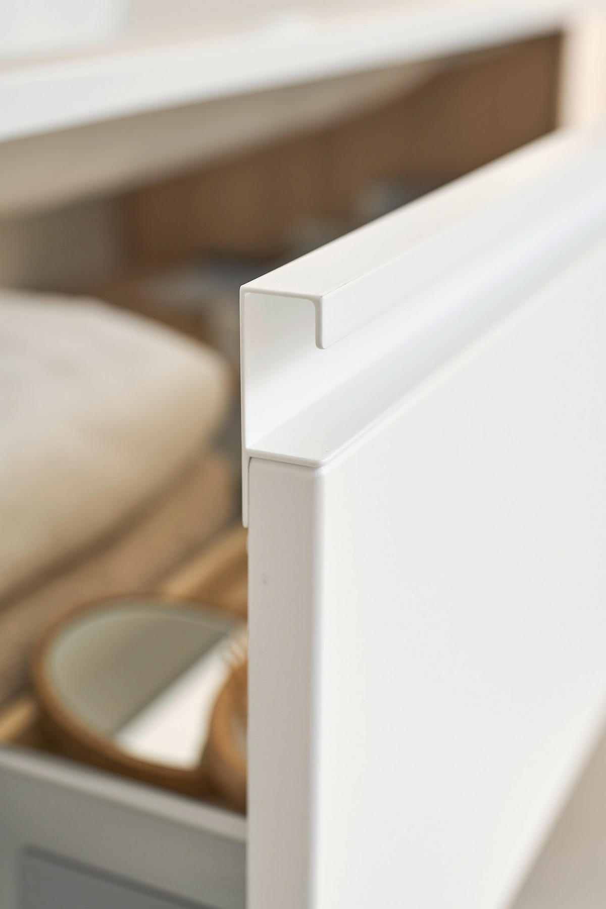 BADEZIMMER 4-teilig  in 160 cm  - Eiche Bianco/Weiß, Basics, Holzwerkstoff/Stein (160cm) - Schöner Wohnen