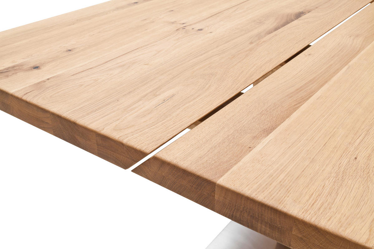 ESSTISCH in Holz, Metall, Holzwerkstoff 220/100/78 cm  - Eichefarben, Design, Holz/Holzwerkstoff (220/100/78cm) - Livetastic